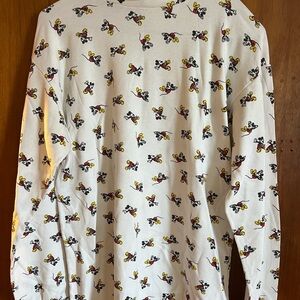 Vintage 90s Mickey Turtleneck Shirt